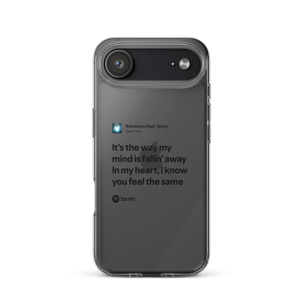 Raindance Clear Case for iPhone