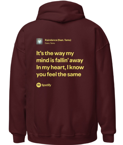 It's the way my mind is fallin' away In my heart, I know you feel the same - Dave, Tems