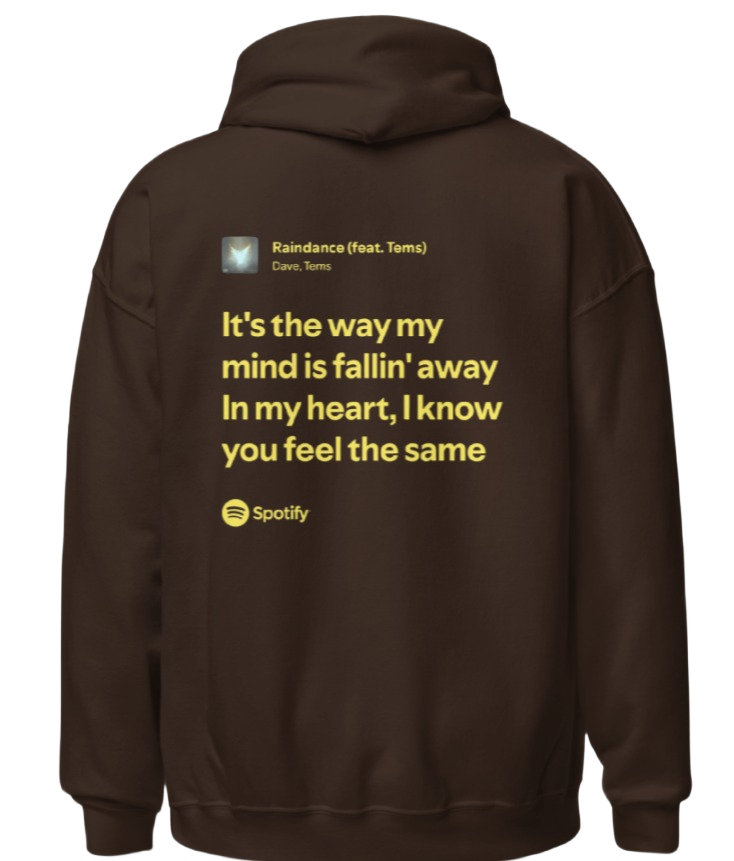 It's the way my mind is fallin' away In my heart, I know you feel the same - Dave, Tems