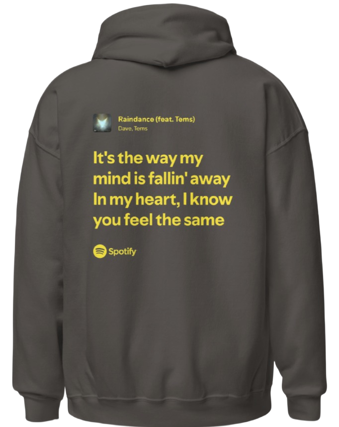 It's the way my mind is fallin' away In my heart, I know you feel the same - Dave, Tems