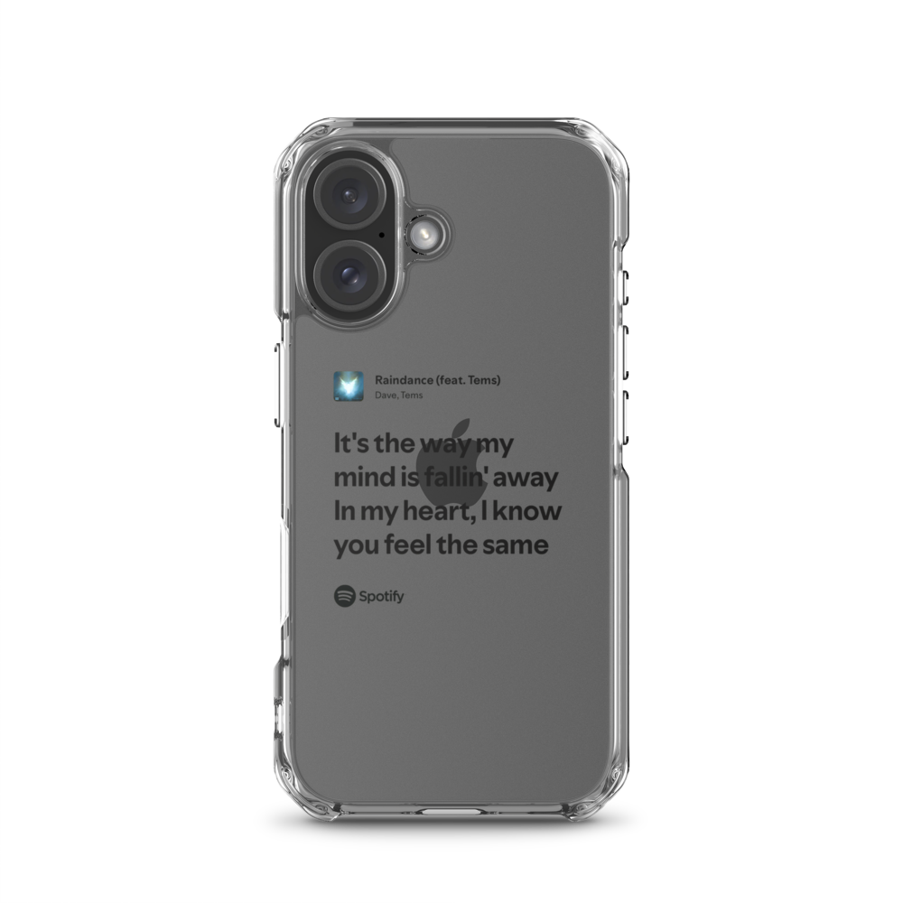 Raindance Clear Case for iPhone
