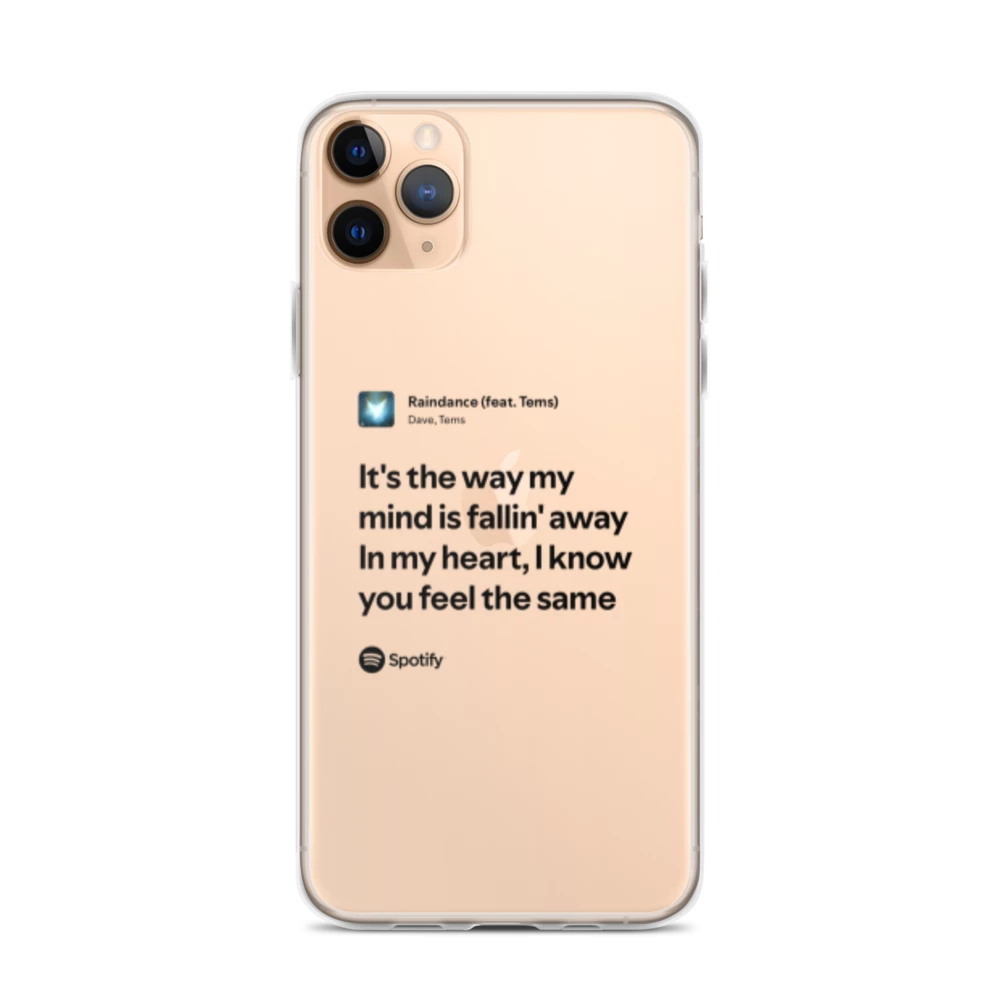 Raindance Clear Case for iPhone