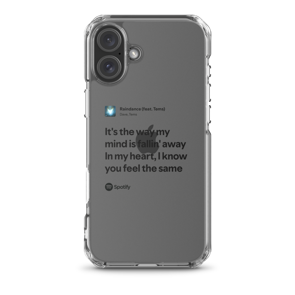Raindance Clear Case for iPhone