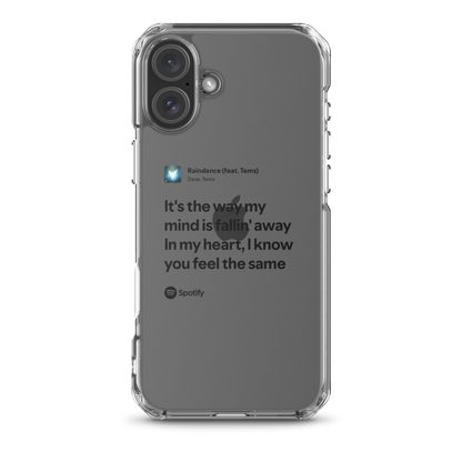 Raindance Clear Case for iPhone