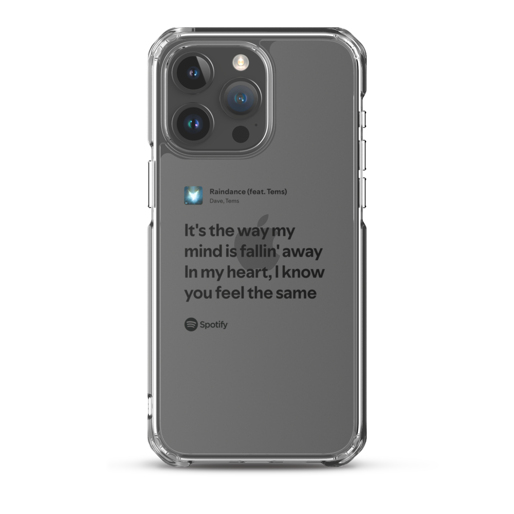 Raindance Clear Case for iPhone