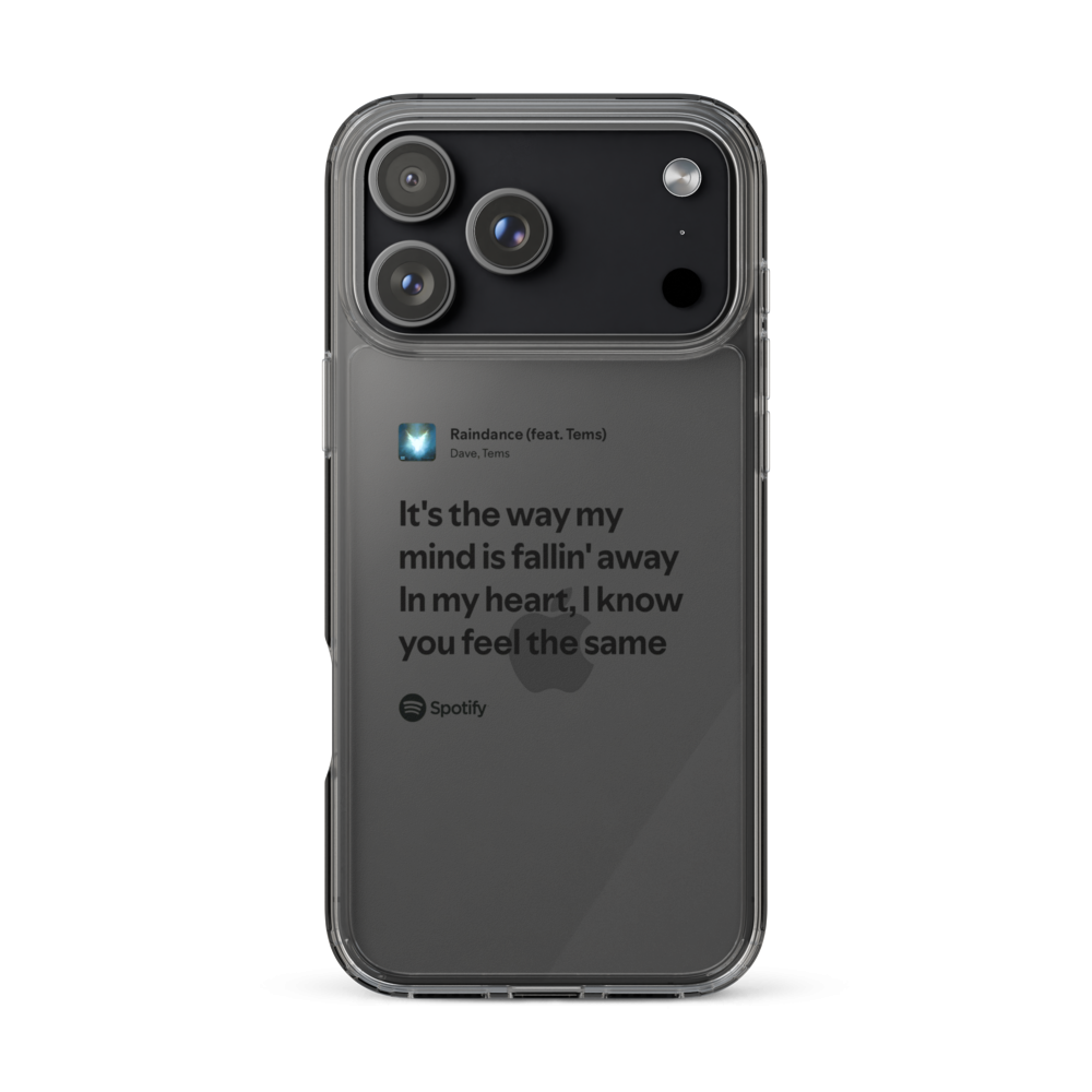 Raindance Clear Case for iPhone