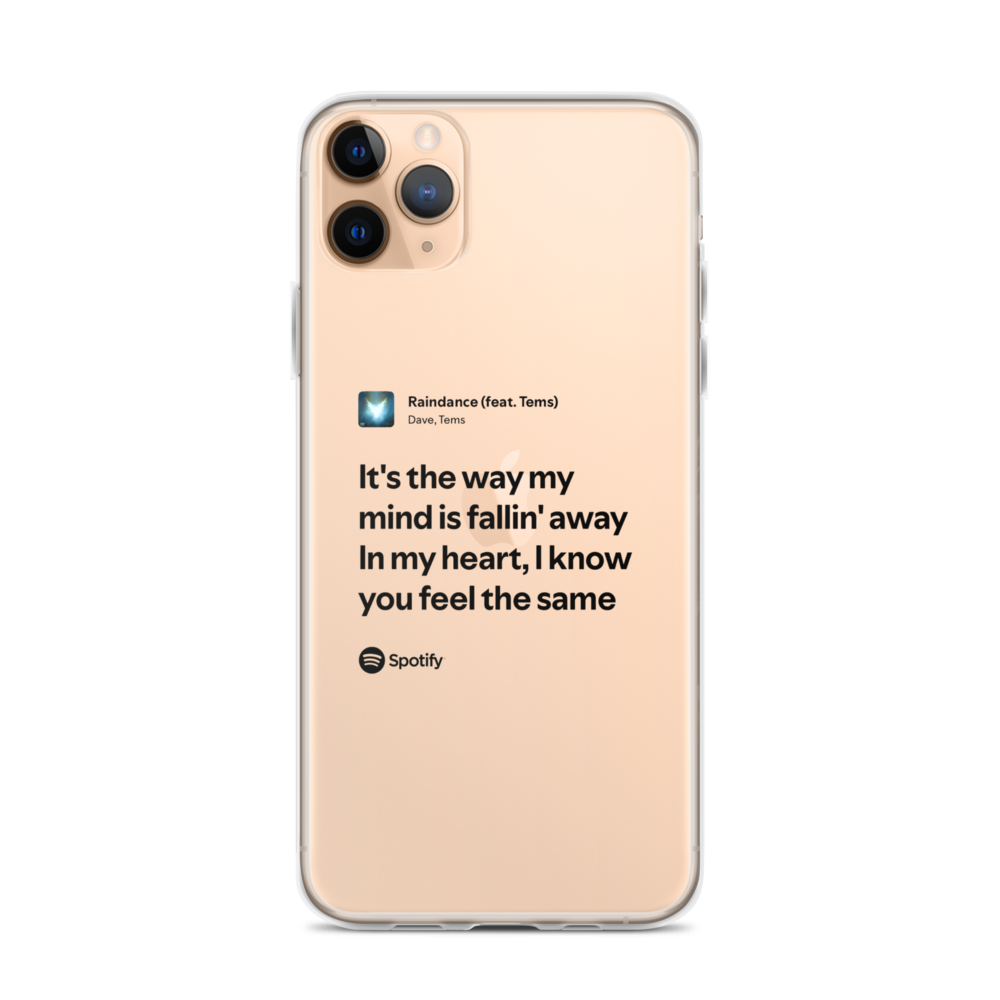 Raindance Clear Case for iPhone