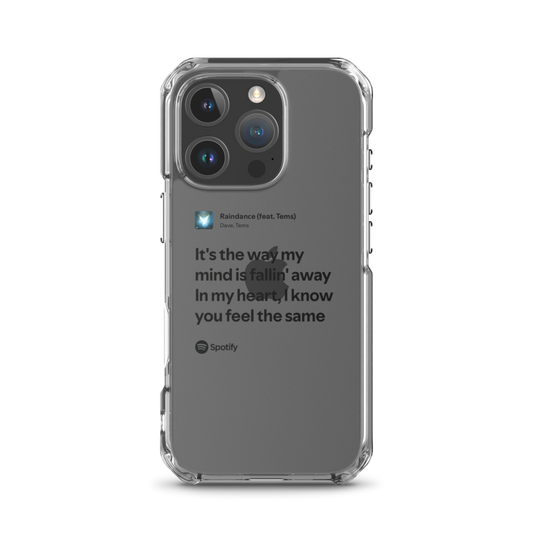 Raindance Clear Case for iPhone