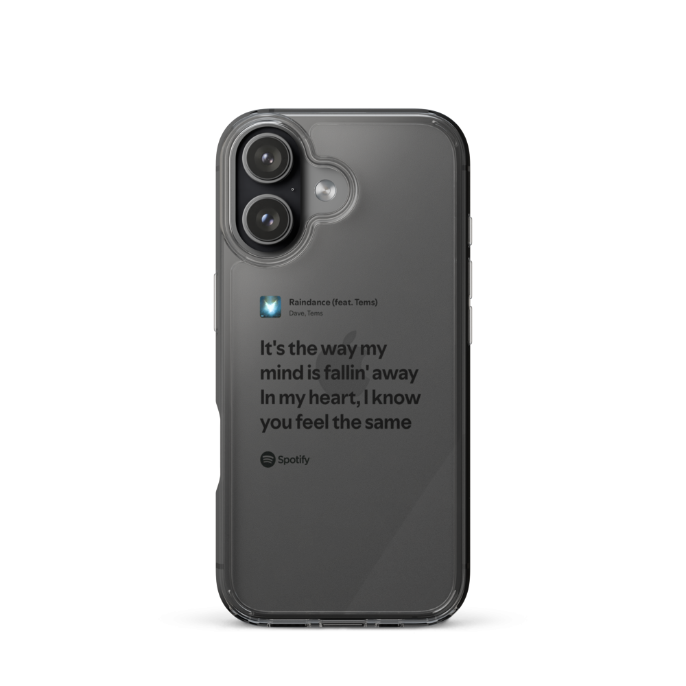 Raindance Clear Case for iPhone