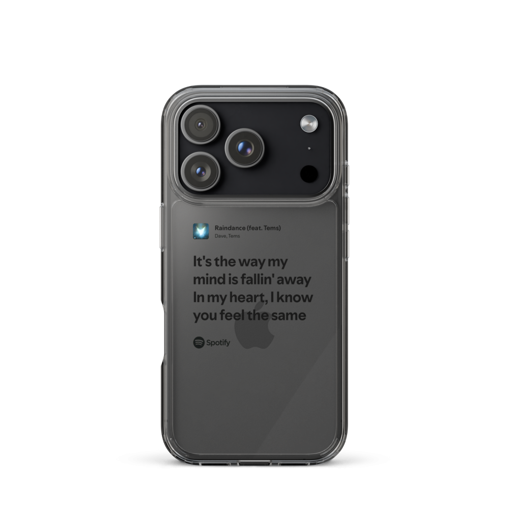 Raindance Clear Case for iPhone