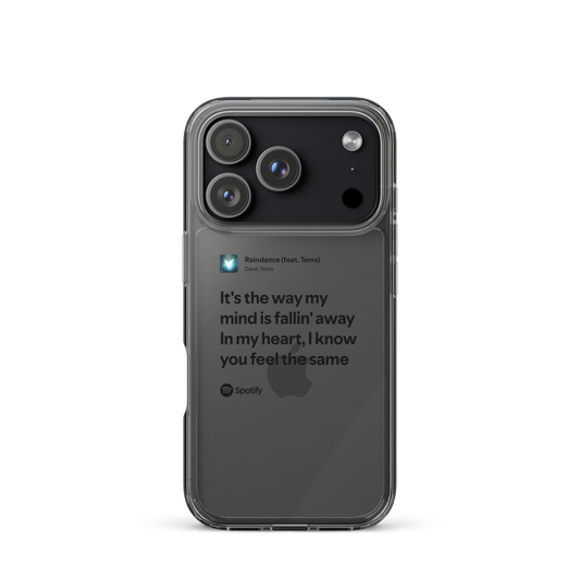 Raindance Clear Case for iPhone