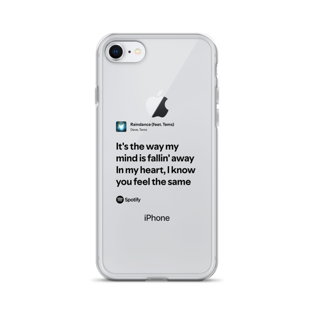 Raindance Clear Case for iPhone